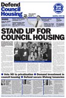 Tenants say Stand Up For Council Housing