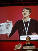 Anna-Helga Horrox, Holborn & St Pancras CLP moving motion (photo: © Andrew Wiard www.reportphotos.co.uk)