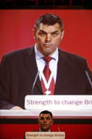 John Caller, Gravesham CLP moving motion (photo: © Andrew Wiard www.reportphotos.co.uk)